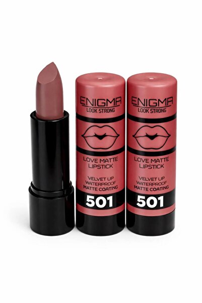 ENİGMA 3 Pieces of Love Matte Lipstick with Number Options