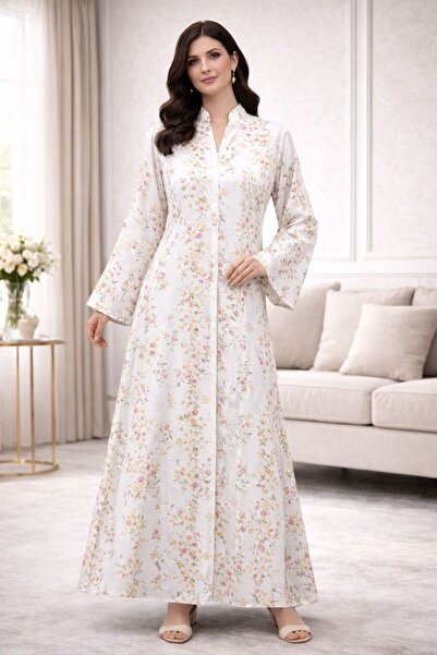 ELLA Elegant Gulf-style feminine jalabiya with a cool fabric and modern design