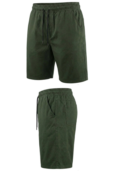 marufshop شورت رجالي من الليكرا مقاس كبير مناسب للوزن من 120 إلى 157 كجم، مزو...