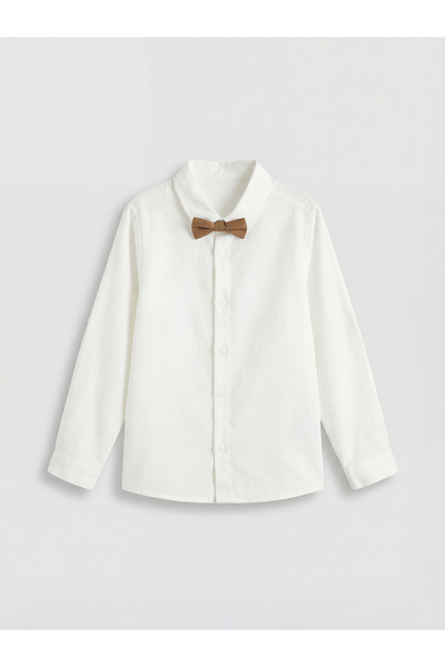 LC Waikiki Quality Pieces from Çelebi Store Long Sleeve Boys' Gabardine Shirt...