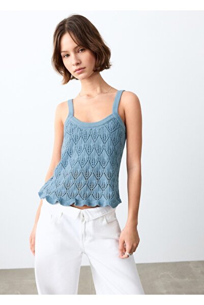 Mango Teen Ajurlu bluz