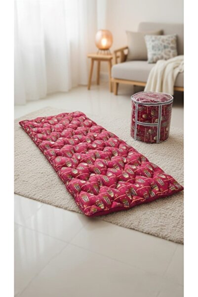 Red Rose Computer-made floor mat with a popular and modern design, 90x190