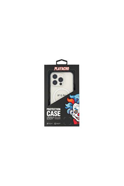 PLAYACHO Clown Protective Case for iPhone 15 Pro – Stylish Shockproof Design
