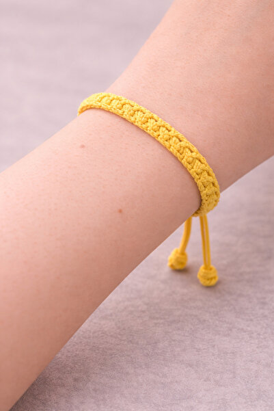 Handmade Minimalist Makrome Bileklik