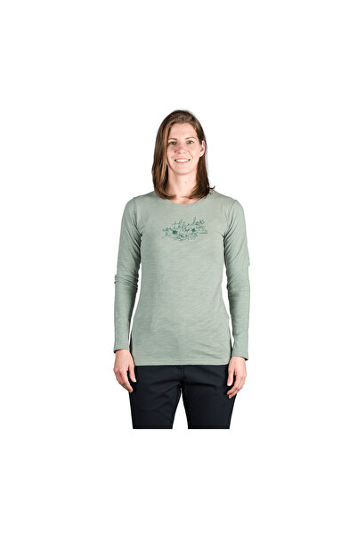 NORTHFINDER Tricou LS Femei Iyana Light Green