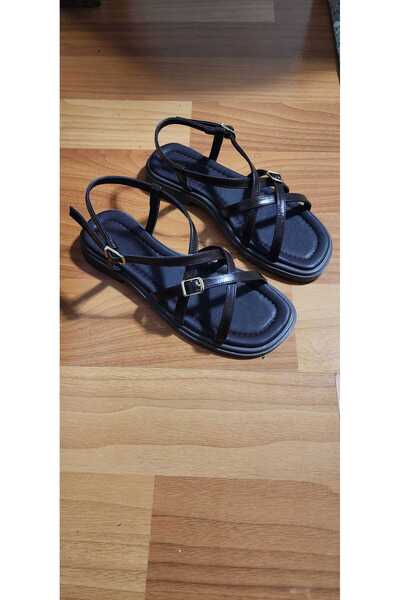 SH SİLVER MODA Women's Sandals with Non-Slip Sole, Light and Comfortable