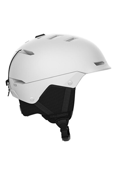 Salomon Casca Schi Unisex Husk White