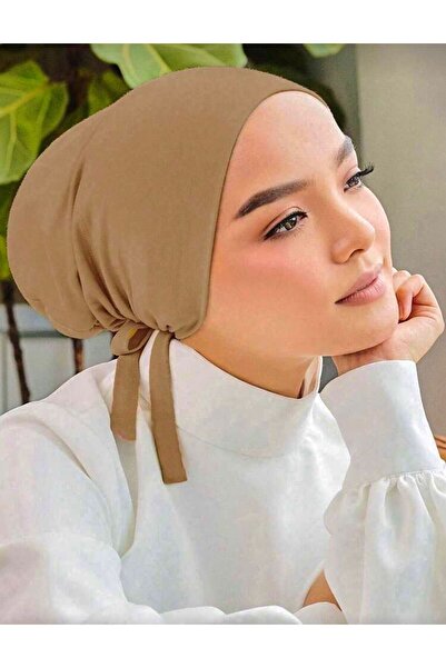 al bent al sharqieh Inner Hijab Cap Cotton Adjustable Muslim Women's Undersca...