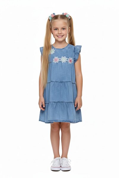 BAGLAN Girl's Denim Dress Bgl-St05200