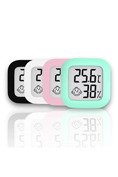 Barhat Mini higrometru si termometru, Menta