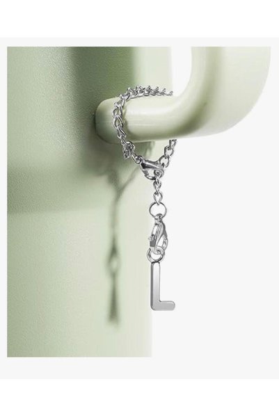 alisa Letter L Thermos Compatible Charm Accessory Hanging Ornament