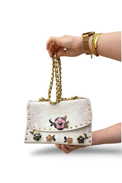 Guja C1214 Kadın Premium İthal Çanta Beyaz