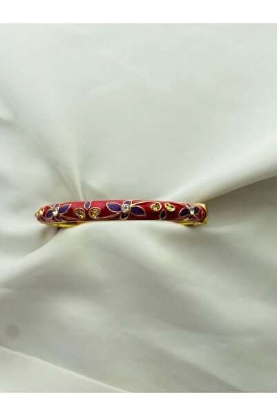 M&S Moon Shine Renkli Mineli Çelik Kelepçe Bilelik