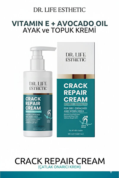 NIALS DR LIFE ESTHETIC Ayak ve Topuk Kremi Crack Repair Cream 100 ml