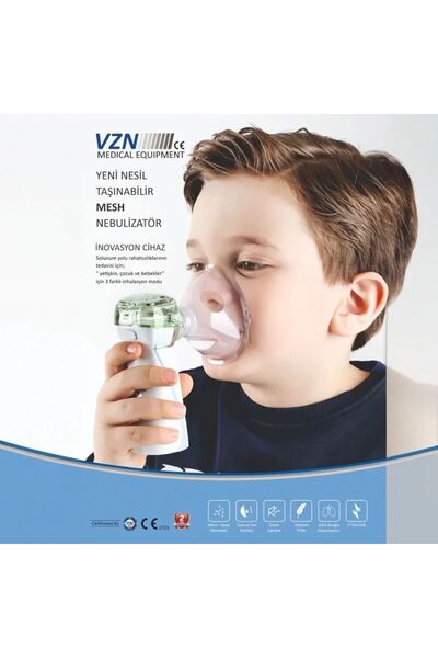 DİĞER1111 Nebulizatör Mesh VZN LT-N200 3 Kademeli