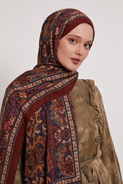 Levidor Etnik Desen Royal Şal