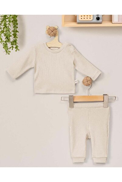 Generic بيجاما ولادي مقاس03-00-0 - بيج