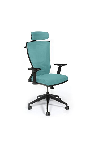 KRONSIT Bergamo ergonomic chair, adjustable armrests and headrest, 4-position...
