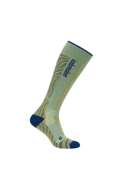 Icebreaker Sosete Schi Barbati M Mer Ski Medium Otc Mountain Contour Seaglass...