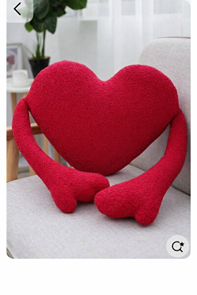Beta Decorative Heart Sleeve Pillow