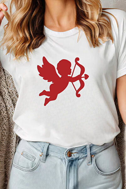 Sarah's Boutique Women's T-shirt – 100% cotton – Valentine's Day "Cupidon"
