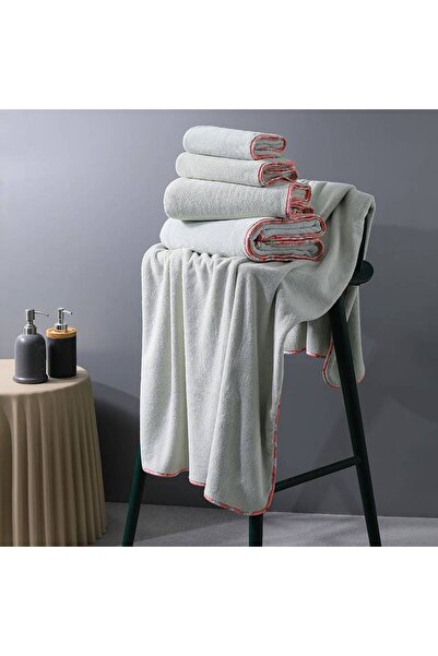 REEFI منشفة أنيقة بلون الفستق الأخضر - متوسطة الحجم