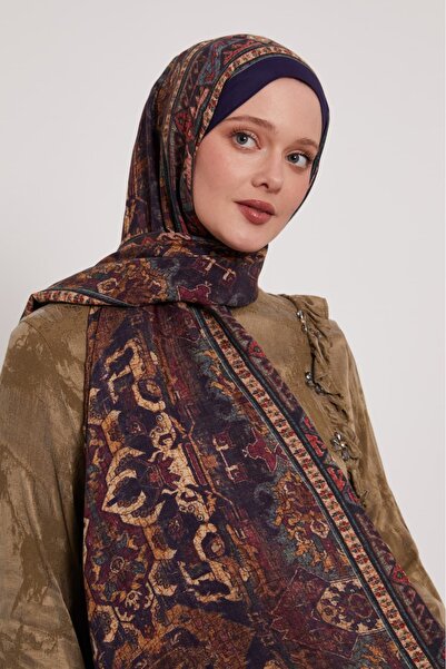 Levidor Etnik Desen Royal Şal