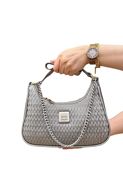 Guja 25YG693 Kadın El Çantası Gri