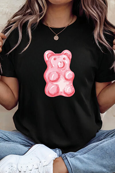 Sarah's Boutique Women's T-shirt – 100% cotton – Valentine's Day "Gummy"