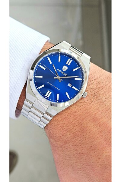 Raymond Rym-611189 - Special Series - Ouartz Men's Wristwatch - Blue Dial