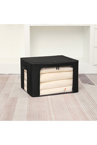 REEFI صندوق تخزين أسود - أكسفورد - كبير