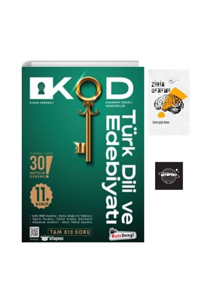 Fenomen Yayıncılık KAFADENGİ 11.SINIF KOD EDEBİYAT DENEME+ZİHİNDENEME-/KİTAPİ...