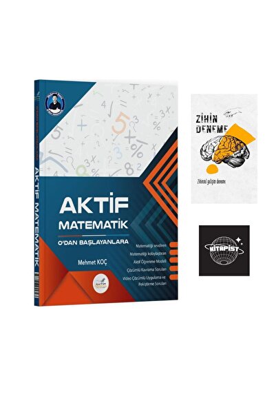 Fenomen Yayıncılık AKTİF TYT MATEMATİK SIFIRDAN BAŞLAYANLARA +ZİHİNDENEME/KİT...