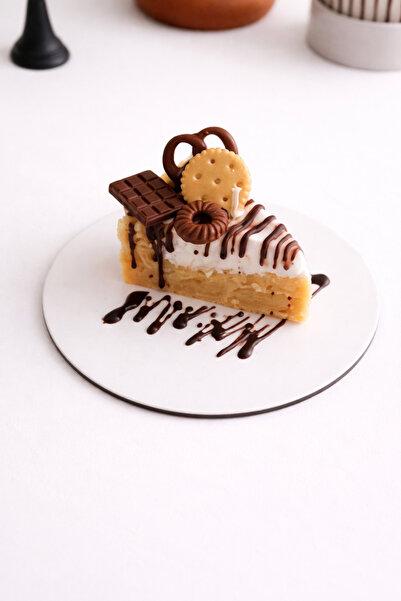 Veluna mum El Yapımı Krem Cheesecake Mum 🍰💫