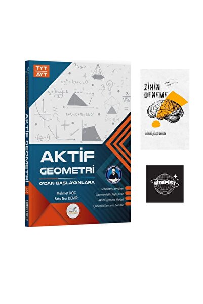 Fenomen Yayıncılık AKTİF TYT-AYT GEOMETRİ SIFIRDAN BAŞLAYANLARA +ZİHİNDENEME/...