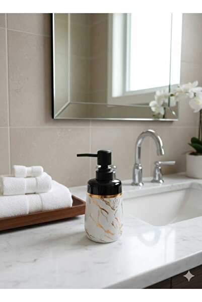 AKG 1 Adet Lüks Porselen Sıvı Sabunluk