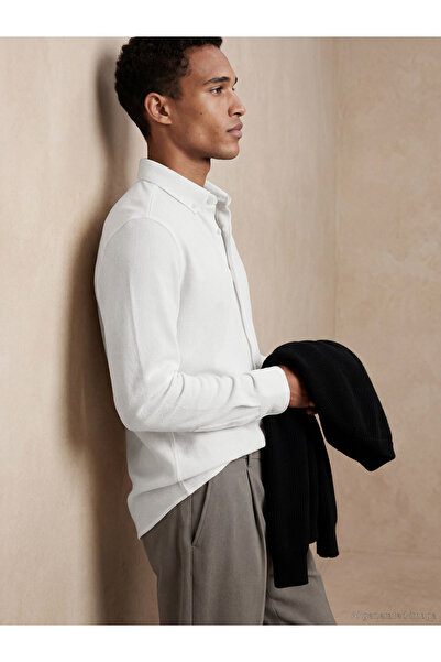 LC Waikiki Rmz Gi̇yi̇m Farkiyla Slim Fit Men's Shirt