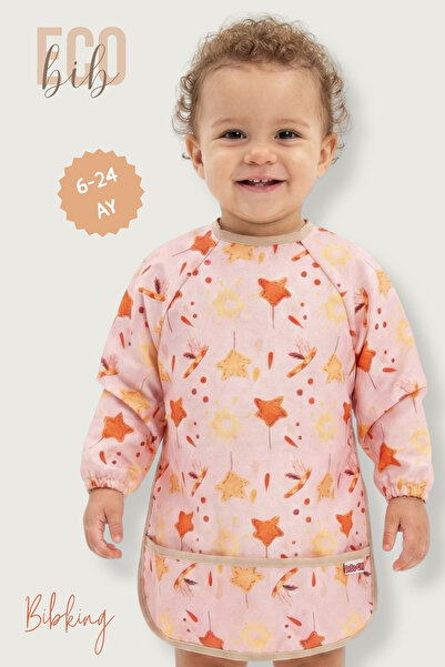 BibKing Long Sleeve Wearable Eco Star Pattern Liquid-Proof Activity and Feedi...