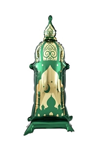 CANSIN Green Ramadan Lantern with Stand