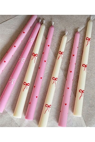 YABA 7 ADET KARIŞIK RENKLİ MUM