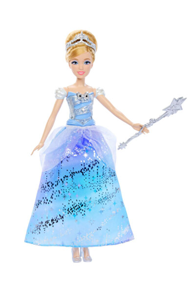 Flower Toys Disney Prensesi Cinderella ve Sihirli Değneği Işıklı Ve Sesli