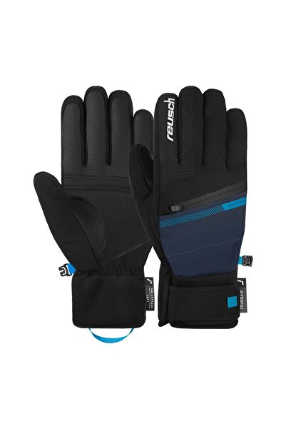 Reusch Men's Ski Gloves Steve R-Tex XT Black-Dress Blue