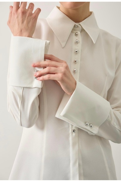 İldies store Fitted Shirt New Button-Down