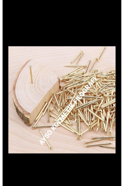 ayso kozmetik SARI RENKLİ TOPBAŞLI FİLOGRAFİ ÇİVİSİ 250 GR