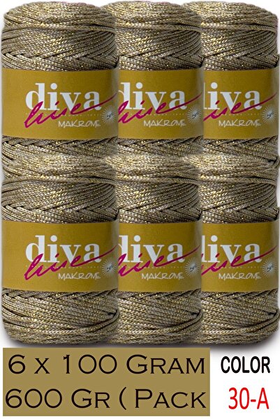 Diva İplik Κορδόνι τσάντας από πολυεστέρα με γκλίτερ 2,5 χιλιοστών (Συσκευασί...