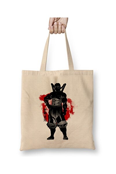 Toyaso Tengen Demon Slayer Demon Slayer Geantă de pânză albă Geantă de cumpăr...