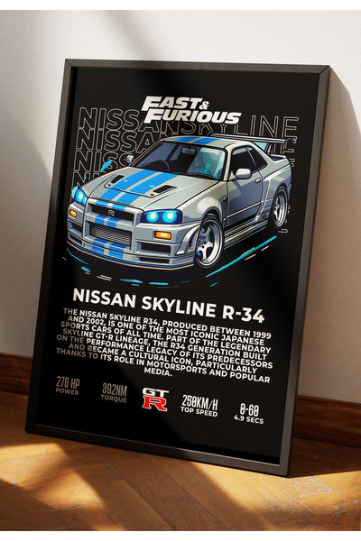 Turkish Riders Nissan Skyline R34 / Fast & Furious Brian O'Conner 3 / Υψηλής ...