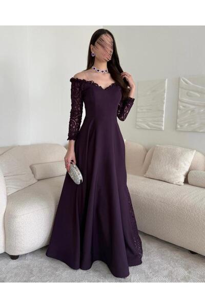 LAYAL DRESSES Katya Mauve Dress