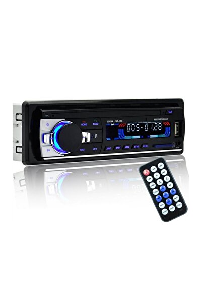 AjieQaQ Sistem stereo auto cu Bluetooth, player MP3 4x60W, USB, card SD, radi...