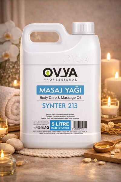 Allians Doğal Spa Masaj Yağı 5Lt – Profesyonel Kalite, Kokusuz ve Hafif